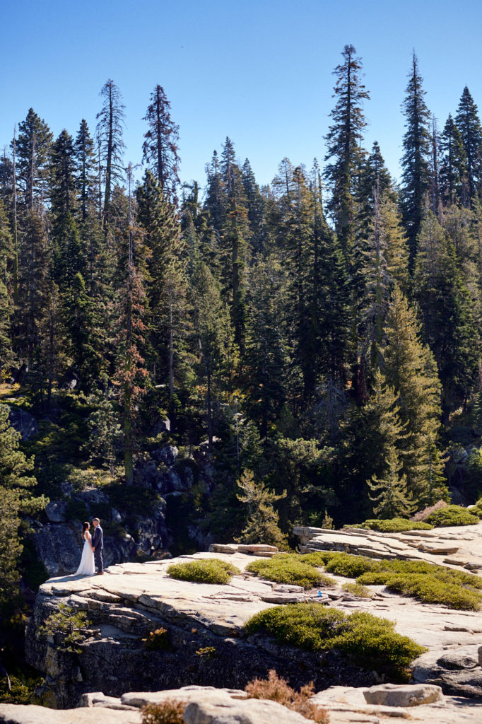 Intimate Yosemite Wedding at Taft Point