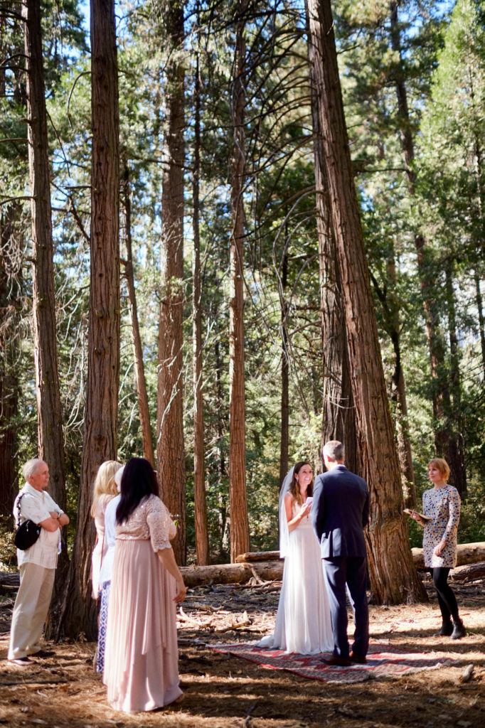 Intimate Yosemite Wedding Ceremony