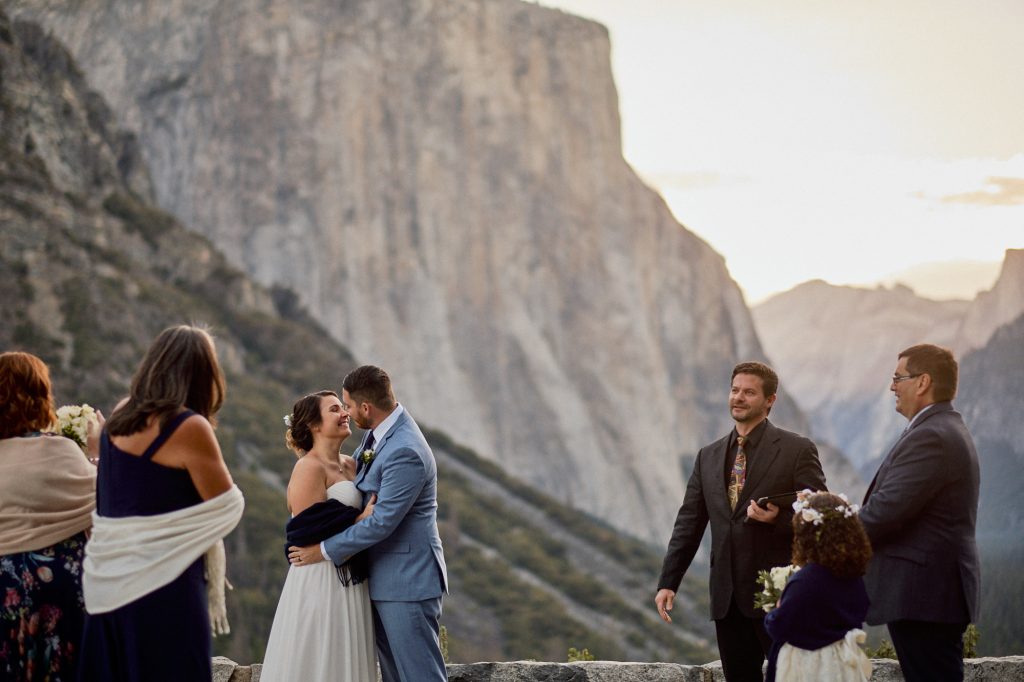 Sunrise Yosemite Elopement at Tunnel View