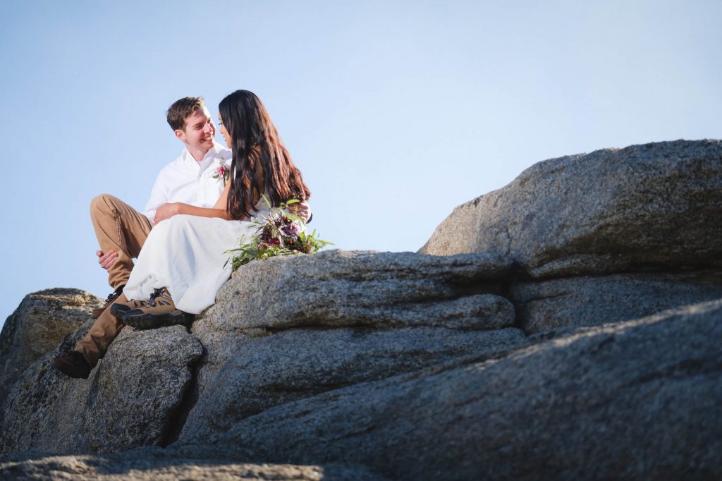 Yosemite Elopement at Taft Point