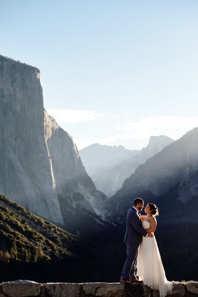Sunrise Yosemite Elopement at Tunnel View