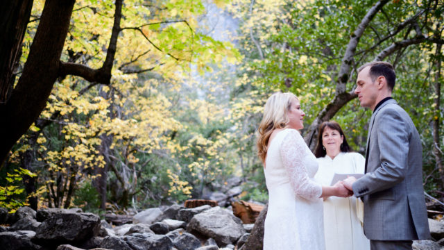 Bridalveil Fall Elopement in Yosemite Valley