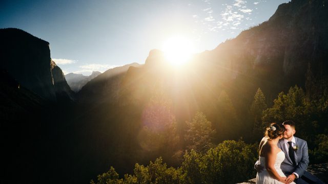 Sunrise Yosemite Elopement at Tunnel View
