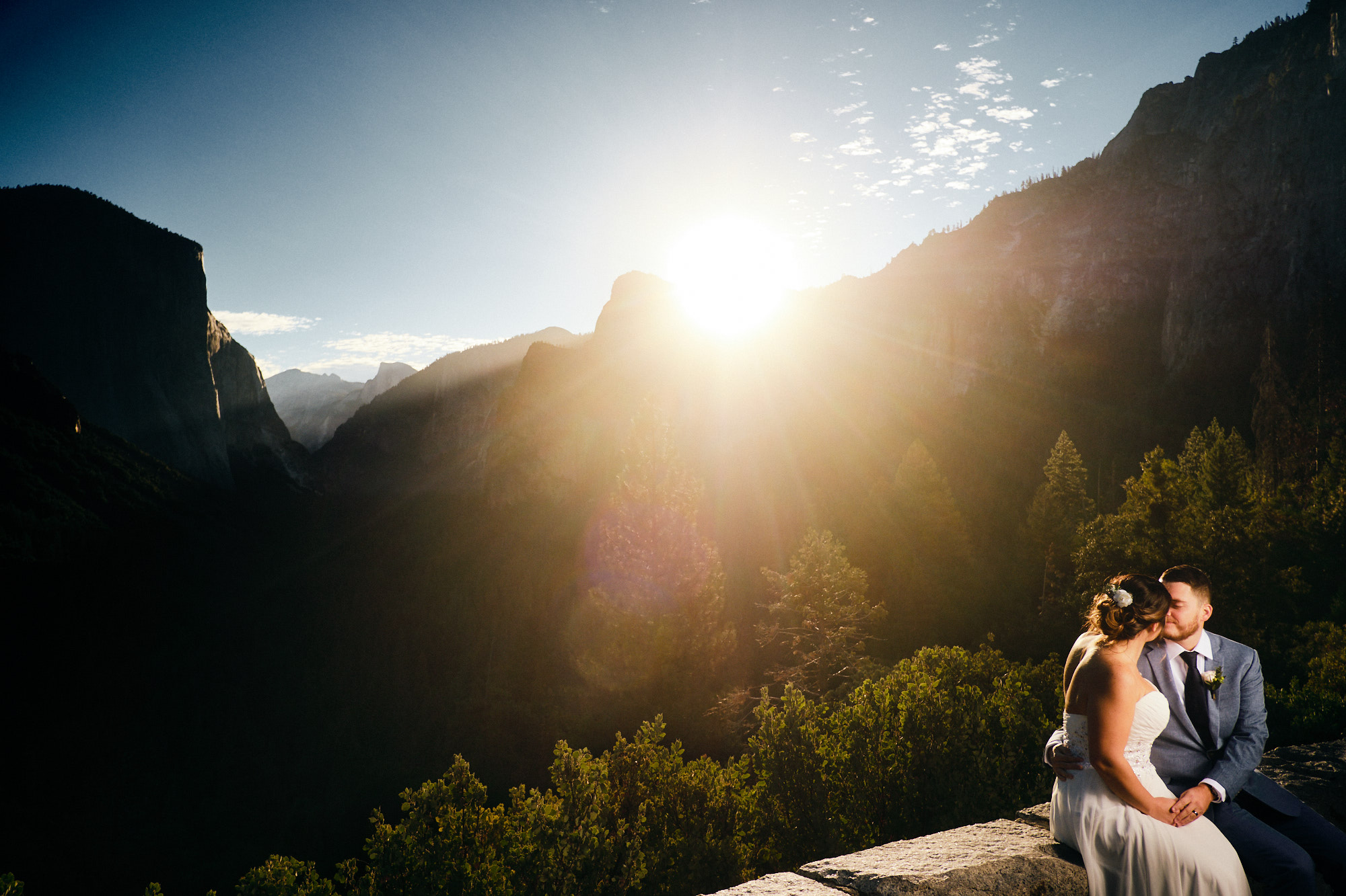Sunrise Yosemite Elopement at Tunnel View